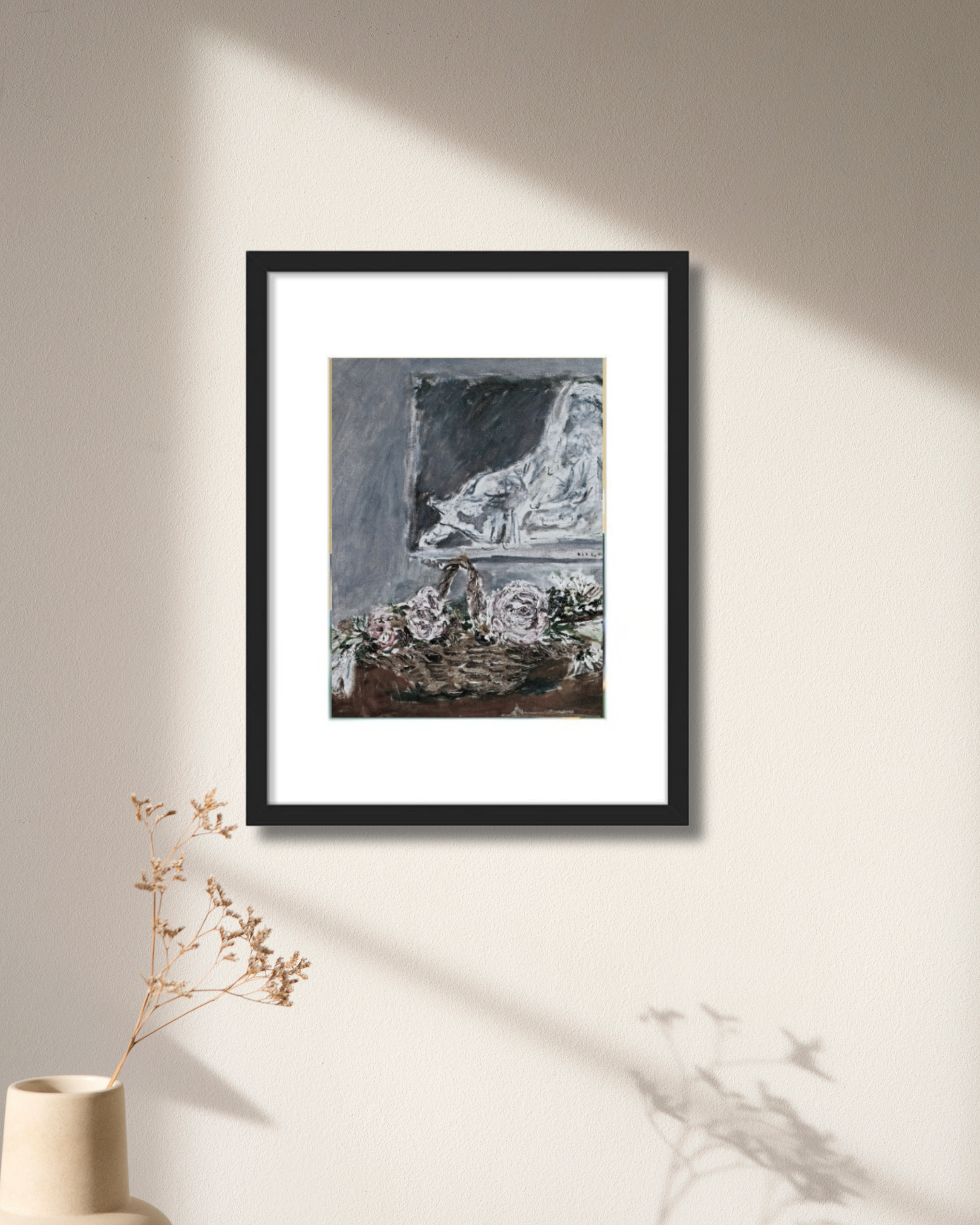 Print Peonie con Marco - Filippo De Pisis