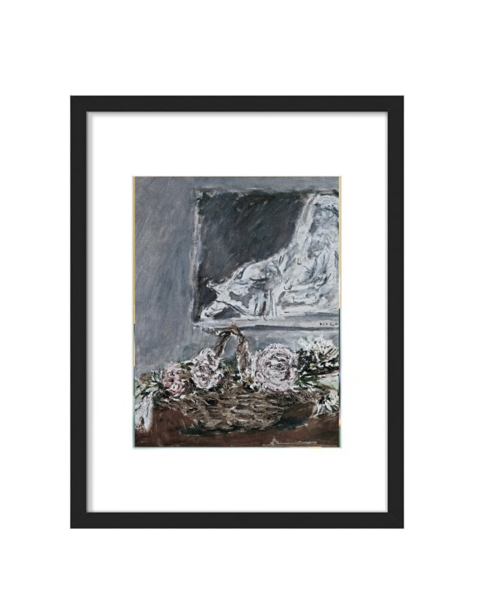 Print Peonie con Marco - Filippo De Pisis