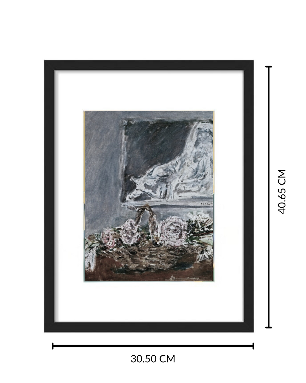 Print Peonie con Marco - Filippo De Pisis