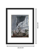 Print Peonie con Marco - Filippo De Pisis