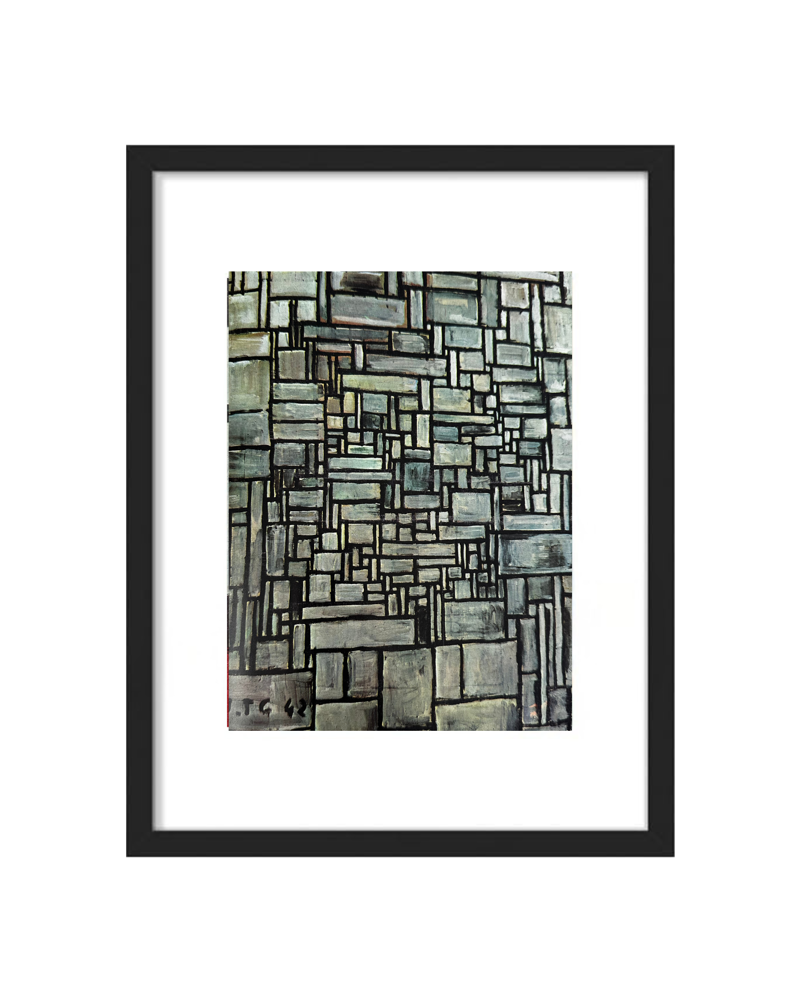 Print Arte Constructivo Con Marco - Torres García