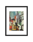 Print Paisaje de Ciudad Con Marco - Torres García