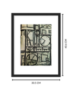 Print Construcción Con Marco - Torres García