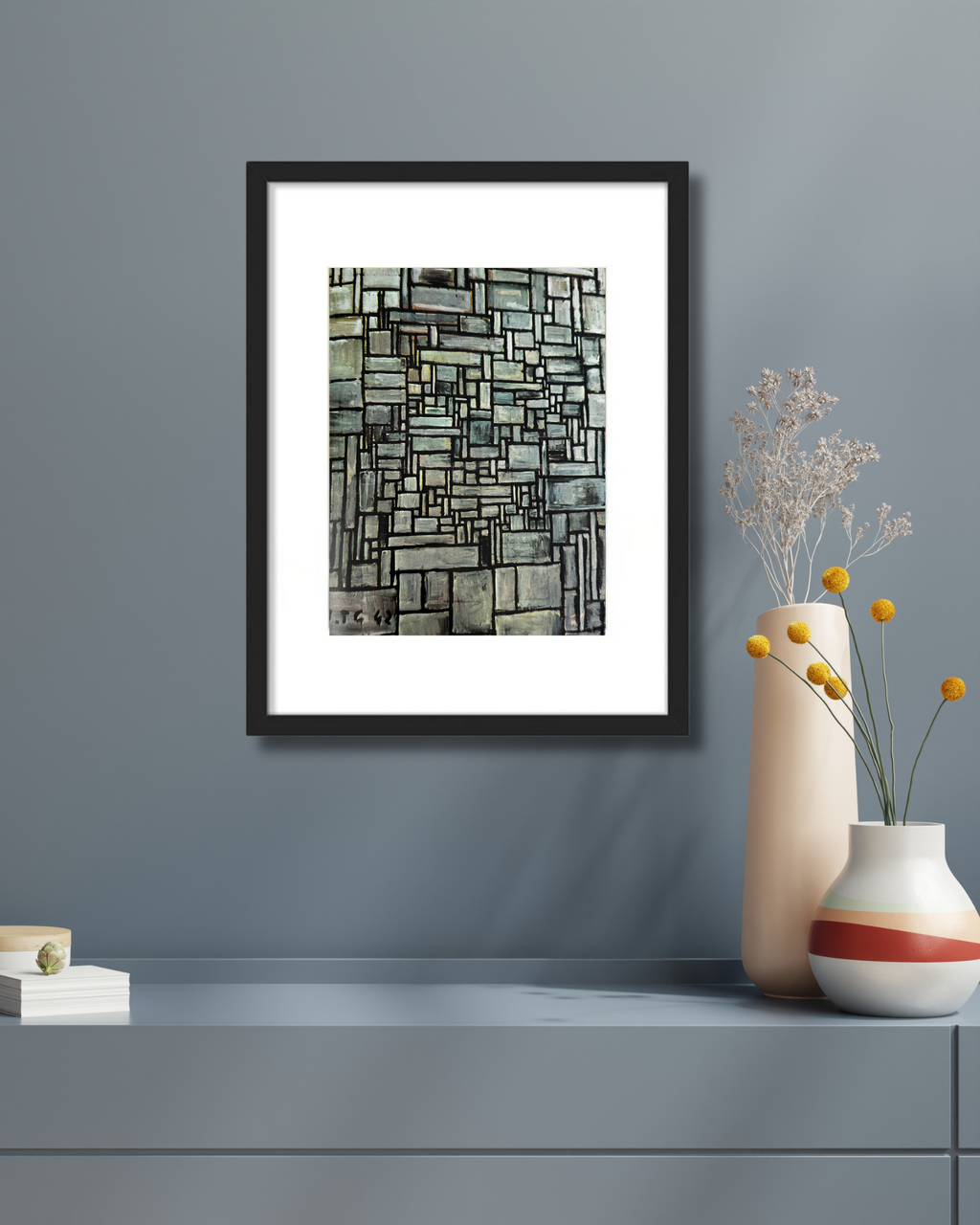 Print Arte Constructivo Con Marco - Torres García