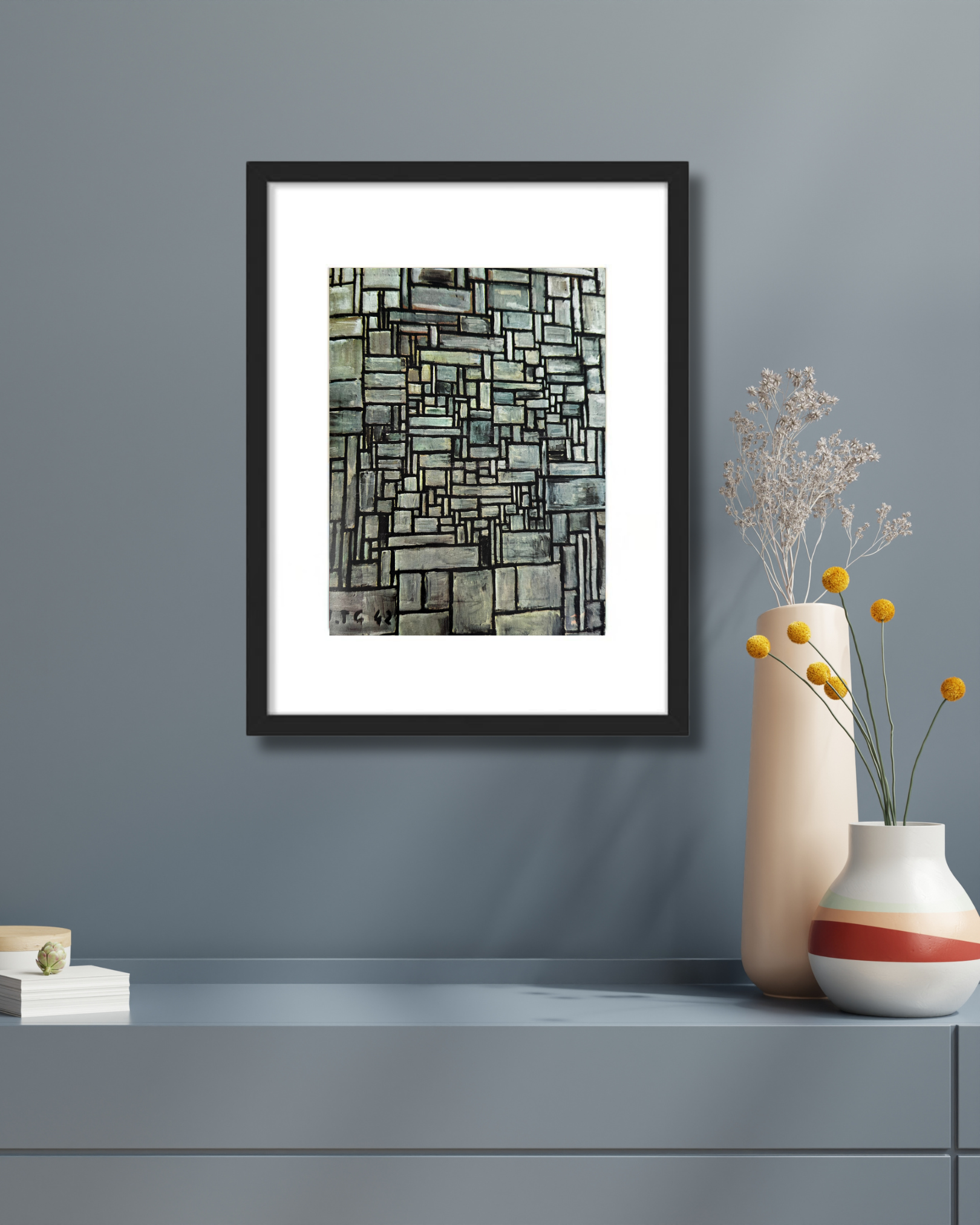 Print Arte Constructivo Con Marco - Torres García