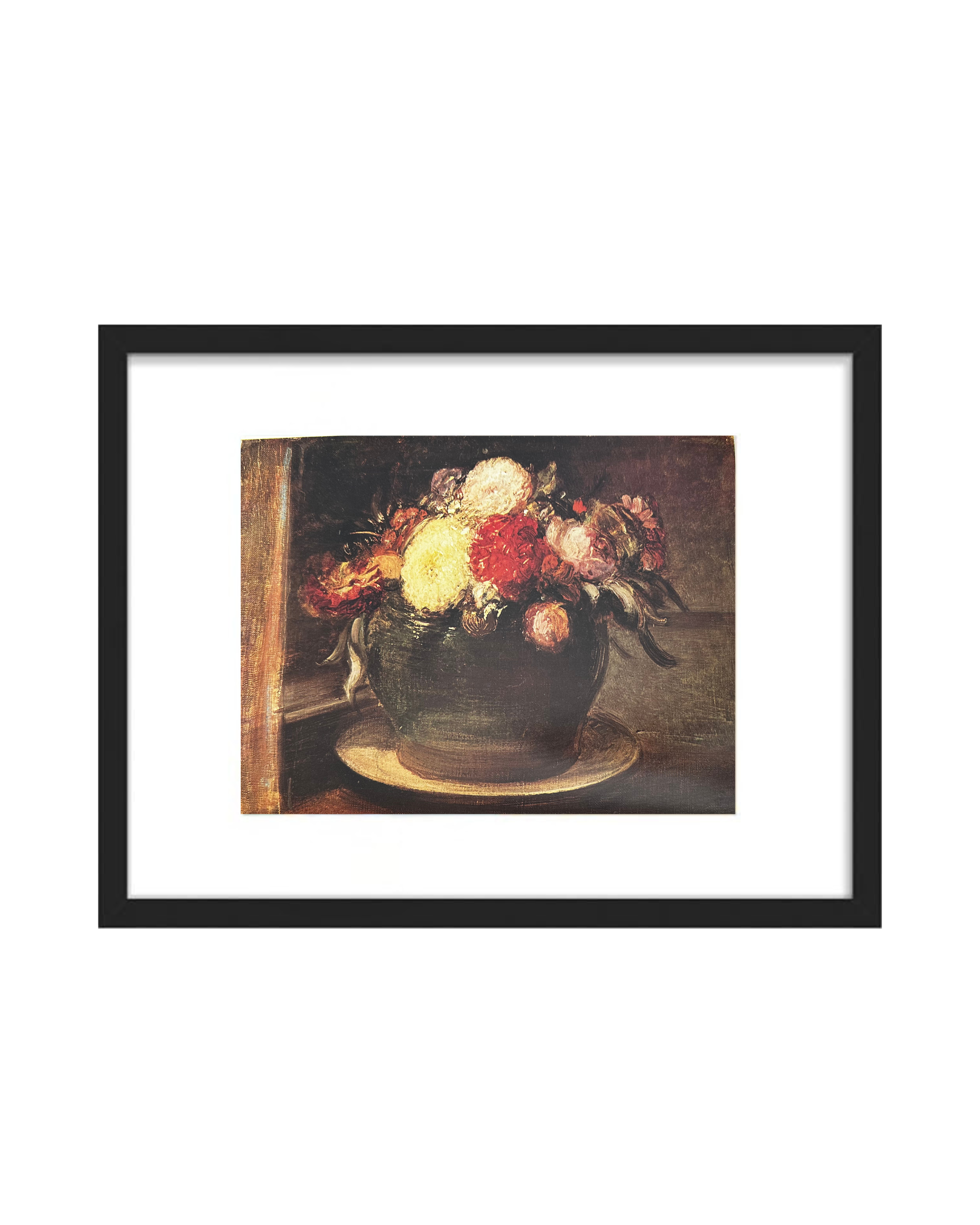 Print Flores Con Marco - Fontanesi