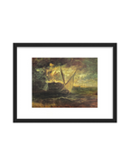 Print Marina en Borrasca Con Marco - Fontanesi