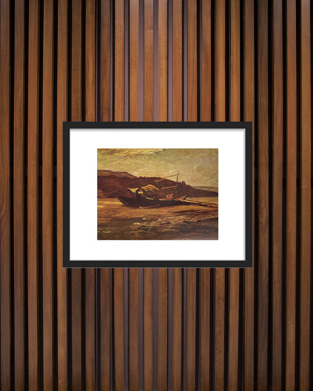 Print Transbordador en San Mauro Con Marco - Fontanesi